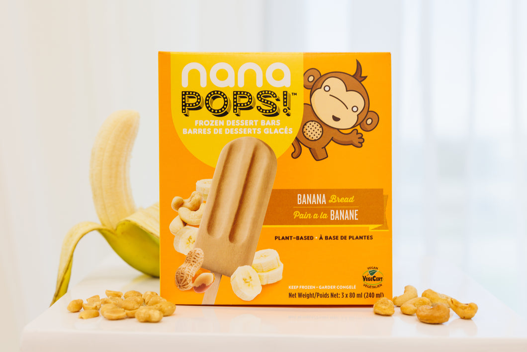 Banana Bread Nanapops (Box of 3)